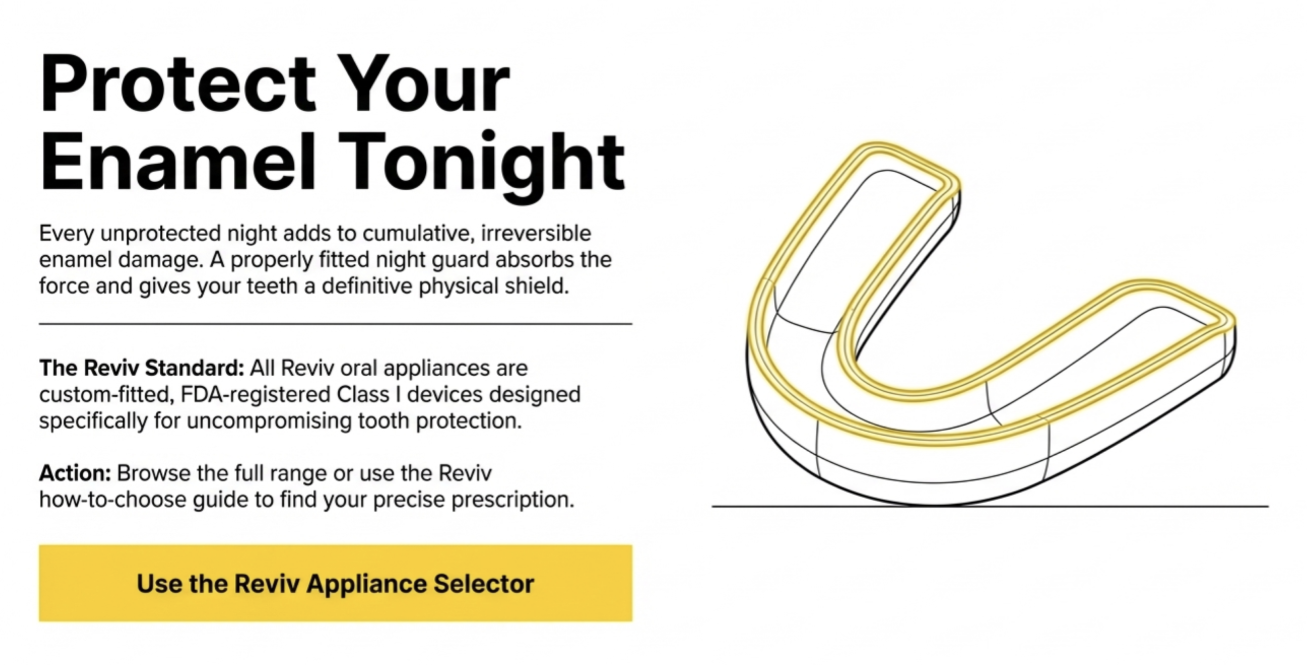 night guard for teeth grinding protection during sleep