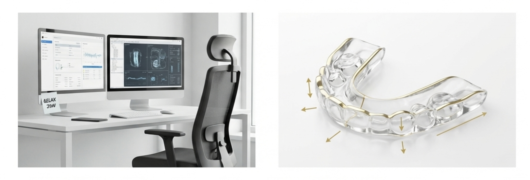 daytime jaw clenching awareness and relaxation at desk