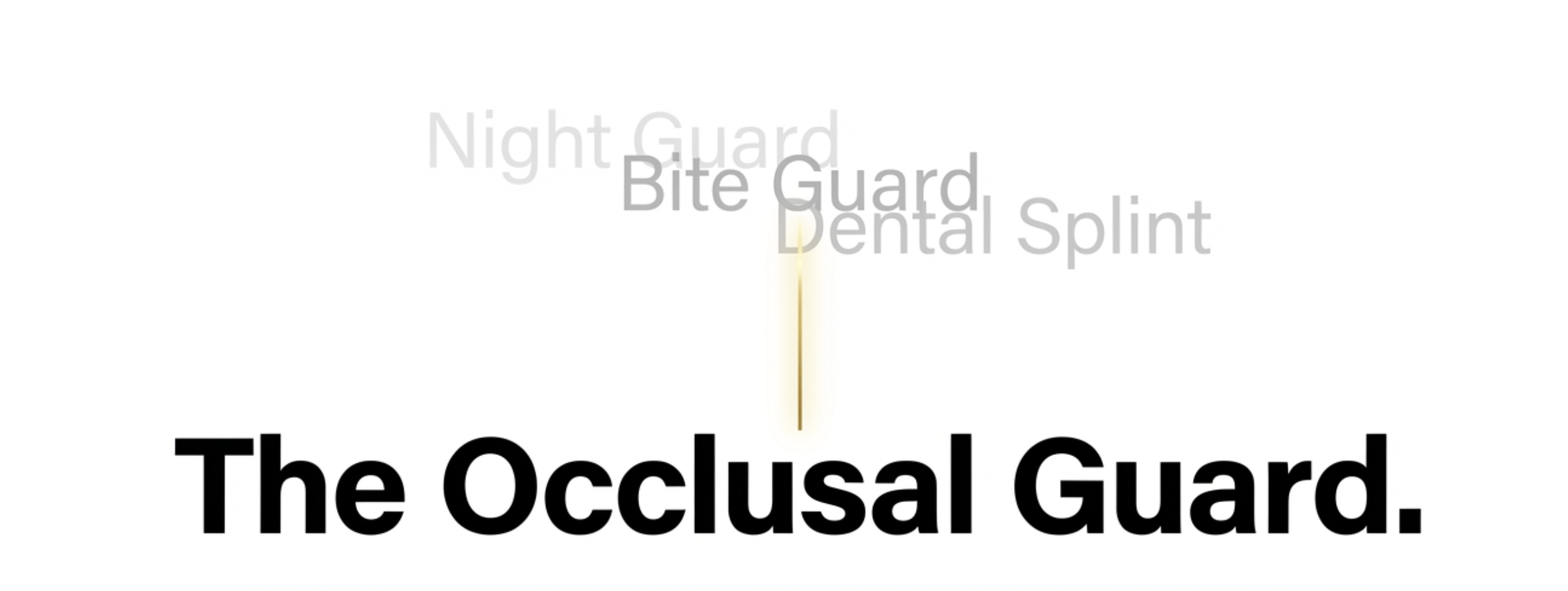 occlusal guard also known as night guard bite guard and dental splint terminology explained