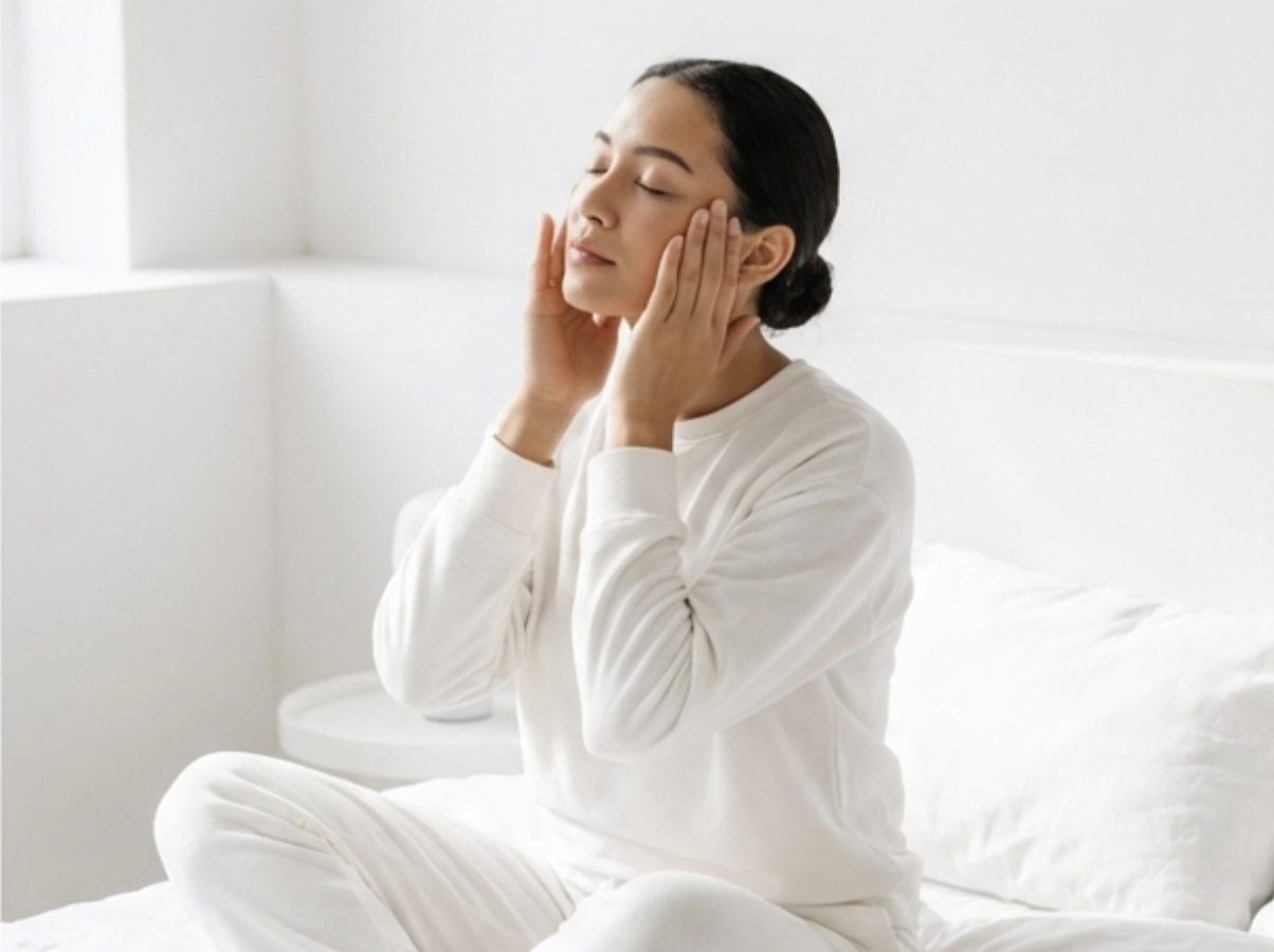 morning jaw exercise routine for tmj tension after grinding