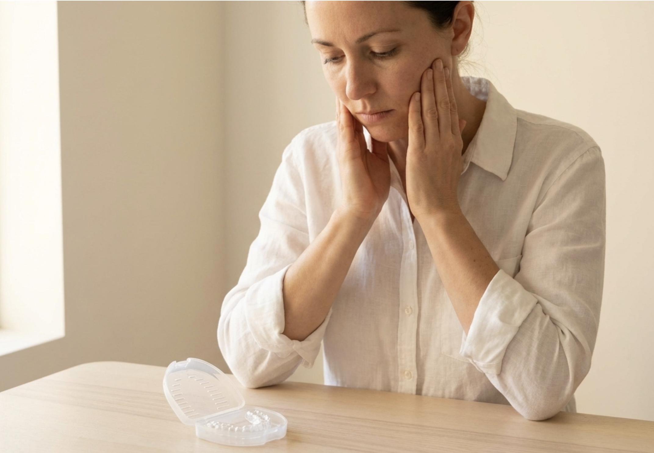 masseter muscle jaw tension face shape bruxism
