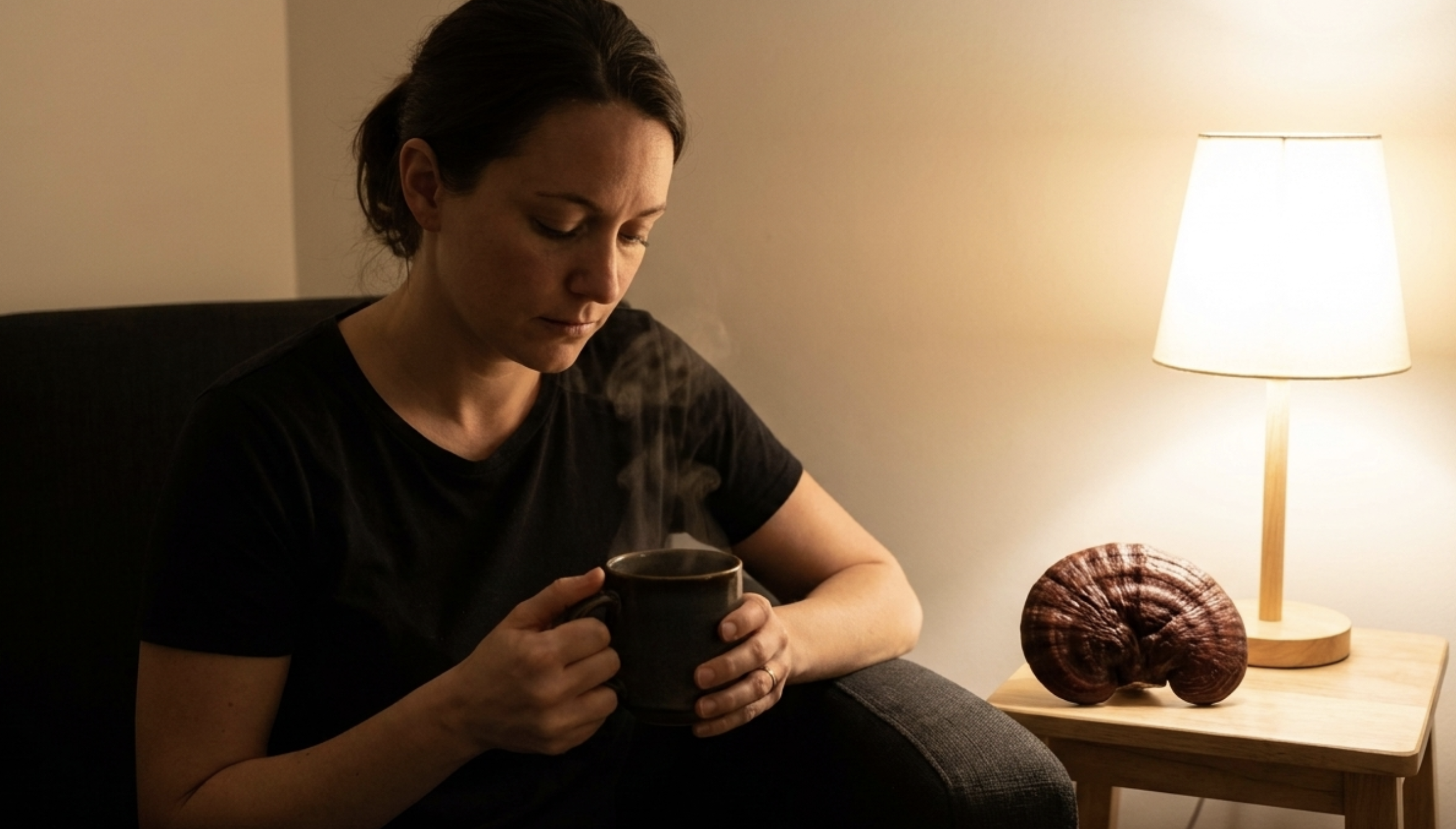 reishi mushroom bedtime supplement parasympathetic sleep bruxism
