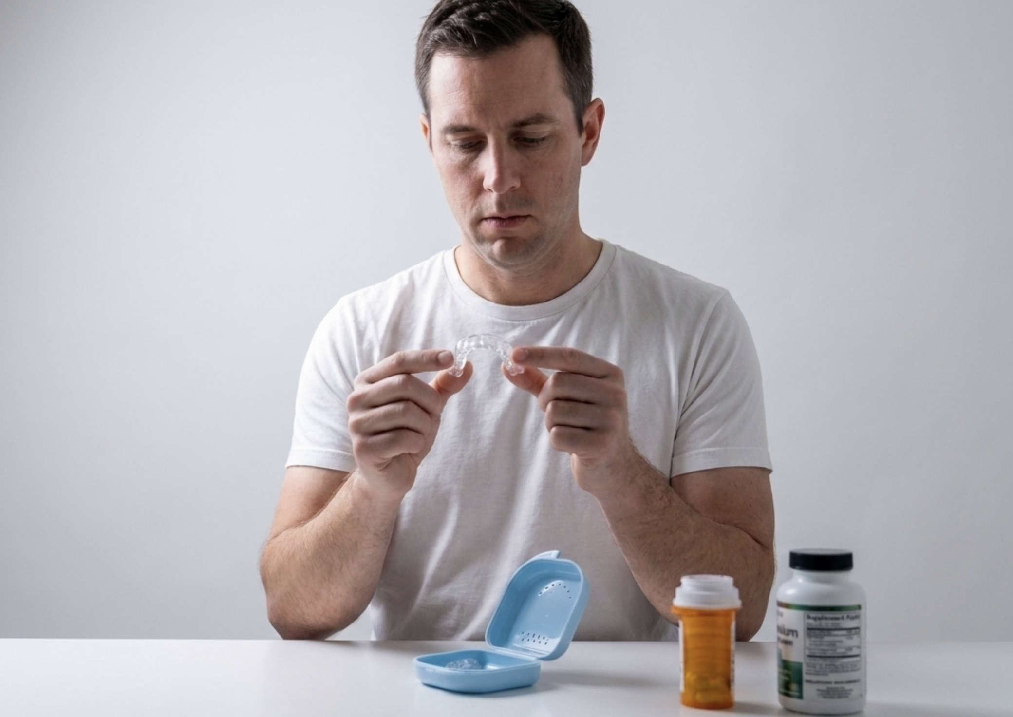 night guard SSRI bruxism teeth protection clenching