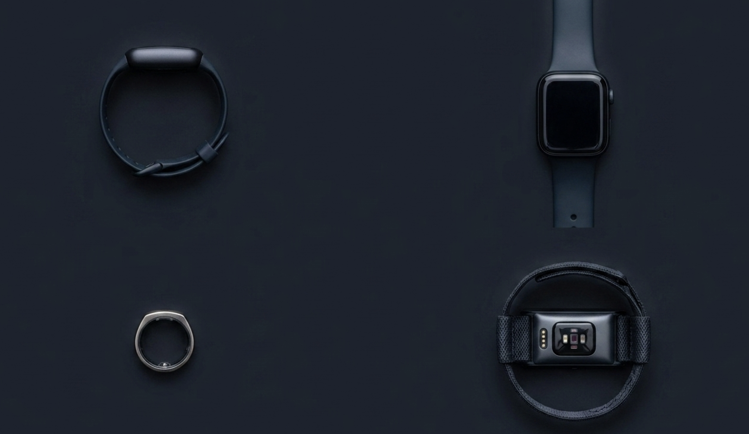 wearable devices Oura Fitbit Apple Watch sleep tracking comparison